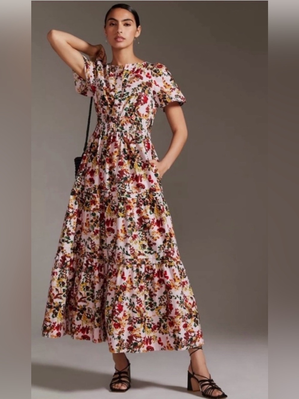 Anthropologie Maeve Somerset Maxi Dress